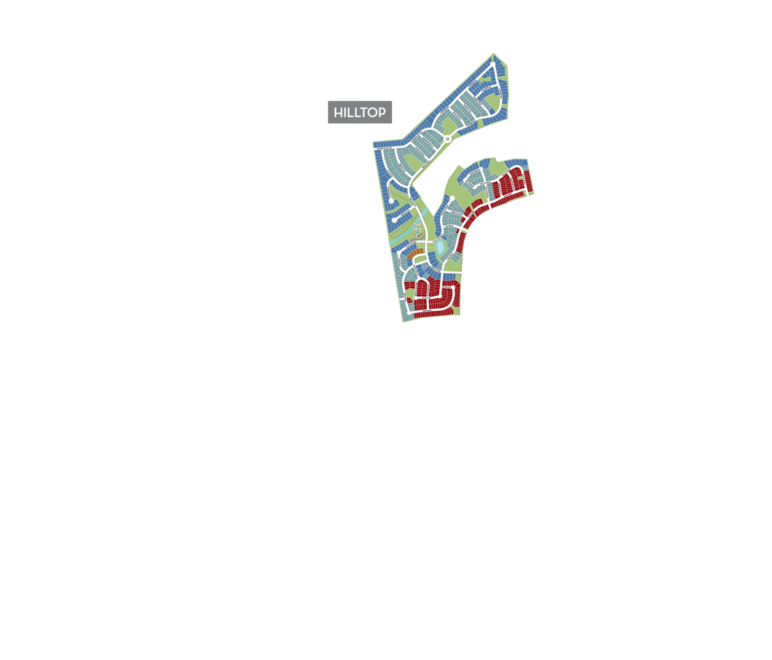Hilltop neighborhood map.